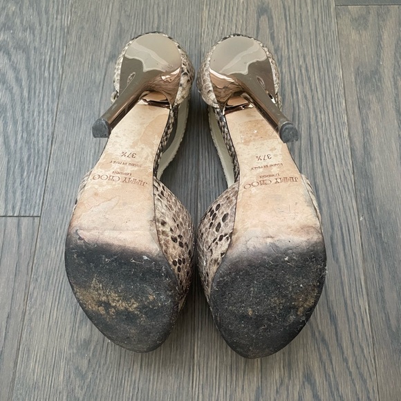 Jimmy Choo snake print heels - Picture 6 of 6